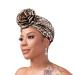 Red by Kiss Top Knot Turban X Keyshia Cole Head Wrap Urban Hair Scarf Luxe Silky Ultra Stretchy Headwraps (Leopard) Animal Print