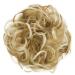 CAISHA by PRETTYSHOP Messy Scrunchie Bun Voluminous Wavy Hairpiece Heat-resistant Synthetic Fibres Blond Mix G13AL blond mix #27H613 G13AL