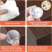 Baby Safety Corner Protector Guards - 12 Pack Furniture Edge Bumpers for Table, Cabinets | Childproofing Sharp Edges - Buy Online on GoSupps.com