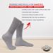 Diamond Star Diabetic Socks - Non-Binding Cotton Crew 24 Pairs - Grey 10-13 Men Women - Buy Online on GoSupps.com