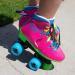 Circle Society Classic Adjustable JoJo Siwa Children's Roller Skates  12-3 US Girls  Rainbow Jojo Party In Pink 12-3 - Buy Online on GoSupps.com