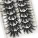 Goddvenus 20MM Faux Mink Eyelashes Pack - 24 Pairs Long Thick Fluffy 3D Volume Dramatic Strip Eye Lashes - High Volume, 2 Styles - Buy Online on GoSupps.com