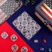 Independence Day Nail Glitter - 4th of July Red Blue Silver Sequins for Women and Girls - Buy Online on GoSupps.com