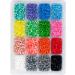 Perler Beads Assorted Fuse Beads Tray - 4000 pcs - For Kids Crafts - Buy Online on GoSupps.com