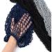 Framendino 3-Piece Long Mesh Crochet Hair Net Set for Women - Soft Sleeping Cap & Hair Accessories - Buy Online on GoSupps.com