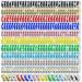 Cludoo Rondelle Spacer Beads for Jewelry Making  1200 pcs 8mm Rhinestone Spacer Beads  10 Colors Crystal Beads Spacers for Jewellery Making Bracelet Necklaces DIY Craft