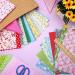 70 Pcs 10x10 Inch Cotton Fabric Patchwork Bundle - Multi Color Floral Printed Quilting Fabrics for DIY Crafts - Stylish Handmade Accessories - Buy Online on GoSupps.com