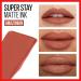 Maybelline New York SuperStay Matte Ink Un-nude Liquid Lipstick Amazonian 0.17 Ounce 70 Amazonian 5 ml (Pack of 1) - Buy Online on GoSupps.com