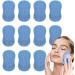 Silicone Face Scrubber Scrubbing Finger Handle Face Brush in Silicone - Everyday Skincare Soft Bristles Manual Massaging Brush for Bathroom Travelling Blue - Buy Online on GoSupps.com