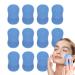 Face Scrubber Manual - Finger Handle Silicone Face Brush for Deep Cleansing Women Men Daily Skincare Face Brush with Ergonomic Grip for Business Trip Travelling Blue
