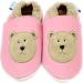 MiniFeet Premium Soft Leather Baby Shoes - Buy 4 Pairs, Get 1 Free! - Toddler Shoes for 0-6 Months to 4-5 Years - Pink Bear Design - Buy Online on GoSupps.com