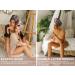 Microfiber Hair Towel for Women | Satin Towel for Curly Hair | Hair Plop Towel | SMPL Objects Leopard Print - Buy Online on GoSupps.com