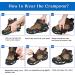 Adjustable Ice Cleats for Shoes & Boots - Anti-Slip Snow Traction Crampons - 24 Grippers - Small Size for Men, Women, Kids - Buy Online on GoSupps.com