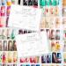 Press On Nail Sizing Card - 30 Pack | Large 5x7 Postcard | Marble Design | Nail Kit Supplies - Buy Online on GoSupps.com