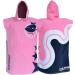 Team Magnus Kids Poncho Towel - Pink Bathrobe for Kids (4'-5'6) - One Size - Buy Online on GoSupps.com