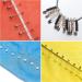250 Pack Luxurecourt Safety Pins - Assorted Sizes, Durable Silver Steel, Rust-Resistant - Clothes Sewing Arts & Craft - Buy Online on GoSupps.com