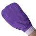 Turkish 100% Silk Exfoliating Gloves & Mitt - Bath Scrub Fake Tan Remover for Men & Women | Feel Fine (Purple & Lilac - Buy Online on GoSupps.com