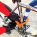 OTTOLOCK Sidekick Compact U-Lock | Lightweight Silicone-Coated Bike Lock in Orange - Buy Online on GoSupps.com