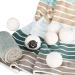 Buy Relaxdays XXL Dryer Balls - Eco-Friendly Wool Felt Dryer Balls 24 Pack 7 cm White - Ideal for Faster Drying & Softening Clothes - Buy Online on GoSupps.com