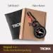 Buy Troika Compass Guide Key Holder COS10/BK - Black Carabiner with Compass | Original PVC/Acrylic/Silicone/Aluminum | International Shipping Available - Buy Online on GoSupps.com