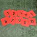Eco Walker 12 Numbered Football Yard Marker | Hopscotch Square Mat for Baseball Bases - Buy Online on GoSupps.com