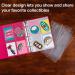 Samsill 4 Pocket Trading Card Binder Sleeves - 200 Pockets, Double Sided Clear Pages - 2.5 x 3.5 Inch Cards - 25 Pack - Buy Online on GoSupps.com