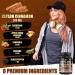Ceylon Cinnamon Capsules with Berberine HCl Supplement - Panax Ginseng Apple Cider Vinegar Turmeric Curcumin - Support Immunity & Energy Production - 60 Capsules - 2 Month Supply - Buy Online on GoSupps.com
