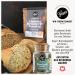 Gepps Delicatessens Gift Basket Perfect Housewarming & Inauguration Gift | Bread Baking Mixes Lemon Salt & Snacks - Buy Online on GoSupps.com