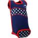 Konfidence Babywarma Baby Wetsuit Girls - Lay Flat Wrap Around 2mm Thick Neoprene Baby Swimming Costume. 50+ UV Protection 6-12 Months Polka Dot