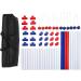 Amazon Basics Ladder Toss Outdoor Lawn Game Set with Soft Carrying Case - Red/Blue - 22 x 26 x 38 Inches - Buy Online on GoSupps.com