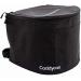 Caddycan - Portable Trash Can for Boating | Tough and Durable Storage Bag for Use with Kayaking, Boating, Camping, Hiking, Beach, Fishing | Collapsible, Multi-Purpose, Junior Size, Black Black Junior