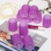 KHEERANA 44MM Self Grip Hair Rollers - 10 Piece Set for Medium Hair - Salon Hairdressing Curler for Styling - Self Holding DIY Roller for Short and Long Hair - Buy Online on GoSupps.com