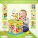 Buy Green Series Motor Cubes - Modern Activity Center for Babies | Wooden Motor Cubes & Play Loop | Ideal for 1 Year+ | GS1105 - Buy Online on GoSupps.com
