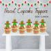 PRECUT Gingerbread Woman Cupcake Toppers Edible Christmas Cake Decorations Christmas Decorations Christmas Gingerbread Man Cake Topper (24) - Buy Online on GoSupps.com
