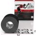 Nordic Lifting Kinesiology Tape - Pro Sports & Athletic Taping for Knee, Shin Splints, Shoulder and Muscle - 2 X 16.4' Uncut Roll (Black) - Buy Online on GoSupps.com