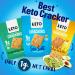 Keto Crackers Variety Pack - Low Carb & Sugar-Free Snack (3 Pack) | Almond Flour | Paleo & Gluten-Free - Buy Online on GoSupps.com