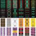TailaiMei Halloween Glow in the Dark Nail Wraps - 12 Sheets Fluorescent Polish Stickers with Nail Files for DIY Nail Art Decals (Dark Style) - Buy Online on GoSupps.com