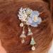 Beavorty 1 Pair Chinese Barrettes Ancient Style Hair Clips Tassel Hairpins Hanfu Hair Accessories Blue - Buy Online on GoSupps.com