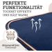 Esposita Champion Edition Sweat Ceiling with Fur Collar - Paradise Show Blanket Navy/Rose Gold 165cm - Premium Fleece with Ornamental Piping - Buy Online on GoSupps.com