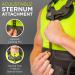 TLSO Thoracic Full Back Brace for Kyphosis Osteoporosis & Spine Injuries | Hard Lumbar Support for Men & Women | Medium Size - Buy Online on GoSupps.com