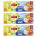 Lipton Cold Brew Family Black Iced Tea Unsweetened Decaffeinated Tea Bags, 22 Count (Pack of 3)
