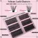 Goddvenus Lash Clusters - 480pcs Mixed Styles 14-20mm | Fluffy Wispy D Curl Faux Mink Eyelash Extensions | Waterproof DIY Volume Lashes - Buy Online on GoSupps.com