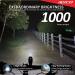 CECO-USA 1000 Lumen Headlight & 100 Lumen Tail Light Combo Pack - Brightest USB Rechargeable Bike Light Set for Cyclists - Buy Online on GoSupps.com