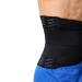 NeoTech Care Adjustable Compression Wide Back Brace Lumbar Support Belt - Size L (Charcoal) | Best Support for Lumbar Pain Relief - Buy Online on GoSupps.com