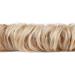 Messy Hair Scrunchies Wrap Bun Extensions Real Human Hair Curly Wavy Pieces For Women Updo Ponytail Hair #18P613 Ash Blonde&Bleach Blonde - Buy Online on GoSupps.com