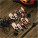 Nail art patches beautiful and fashionable nail patches finger decorations beauty decoration supplies wearable fake nails Halloween manicure black French flame hearts spider web pumpkin bat wear Jp2506 - Buy Online on GoSupps.com
