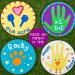 Creative Roots Handprint Stone Craft Kit for Kids | DIY Hand Casting Kit for Ages 6+ | Arts and Crafts Stepping Stones Kit - Buy Online on GoSupps.com