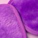 Washable Reusable Make-Up Removal Pads | Lilly Skin Microfiber Towels Box of 7 - Intensive Violet - Buy Online on GoSupps.com