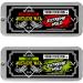 Mustache Wax 2 Pack - Extreme Hold Beard & Moustache Wax for Men - Strong Hold Helps Train Tame & Style - Citrus & Sandalwood Scents- 0.5oz each Citrus & Sandalwood 0.5 Ounce (Pack of 2)