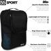 55 Sport Ventilated Football Shoe Bag with Zipper Pocket - Black | One Size | International Shipping Available - Buy Online on GoSupps.com